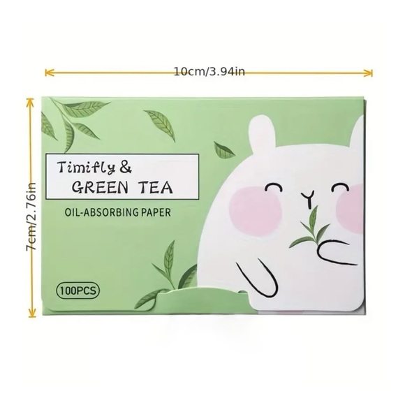 Green Tea blotting paper - Picture 2 of 3